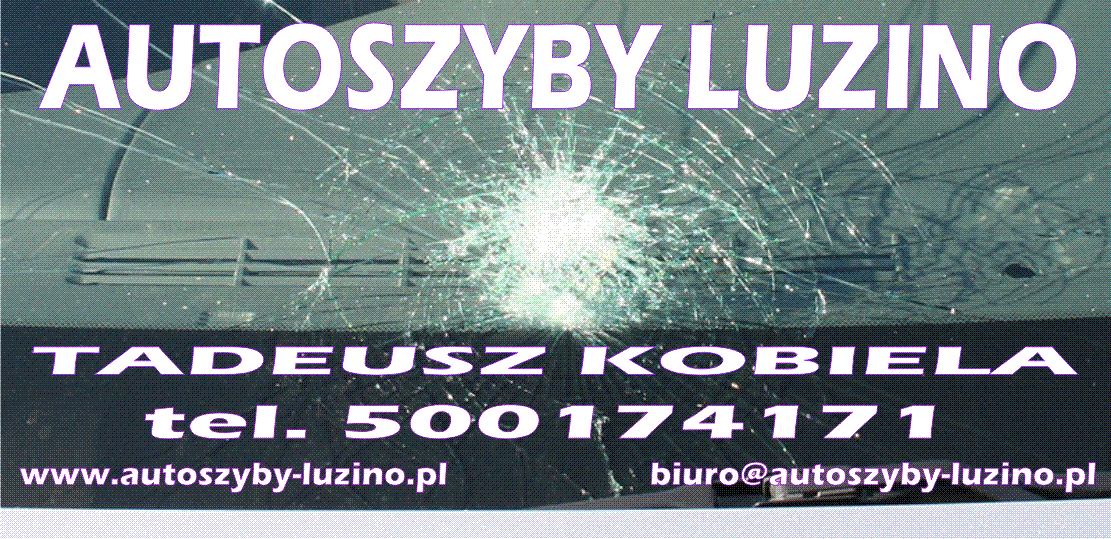 Auto szyby samochodowe Luzino - sprzeda i monta. Firma oferuje kompleksowe usugi - monta szyb, wymiana szyb, naprawa szyb, przyciemnianie 

szyb, autoszyby